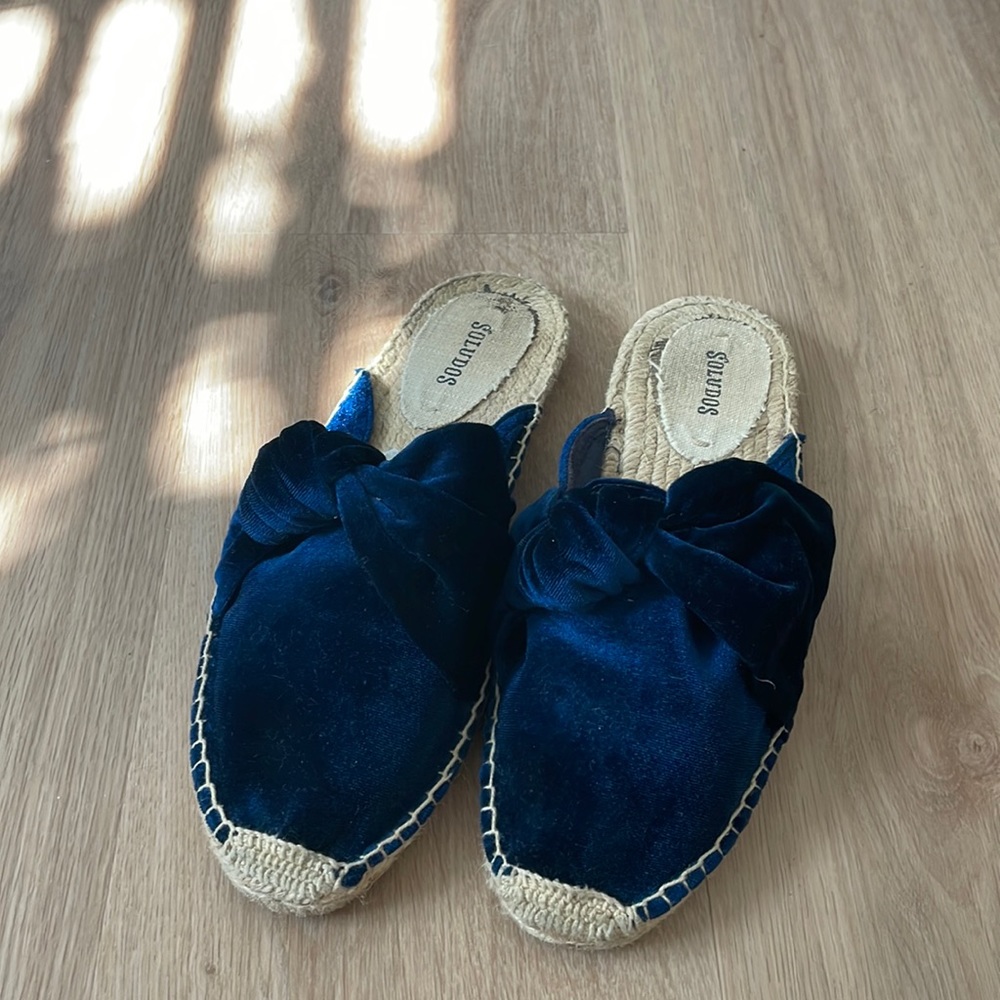 Soludos velvet espadrilles